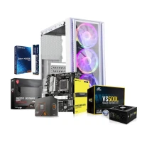 Prebuild PC For Gaming and Editing |AMD Ryzen 5 8500G With Radeon™ Graphics| MSI B650M Bomber WiFi Motherboard | 16GB Ram DDR5 | 500GB SSD Gen 4 |Prebuild CPU Tower Assembled